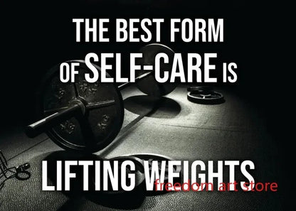 No Pain No Gain Gym Motivation Canvas Wall Art Print
