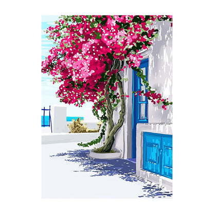 Tropical Illustration Canvas Wall Art – Boho Nature Poster