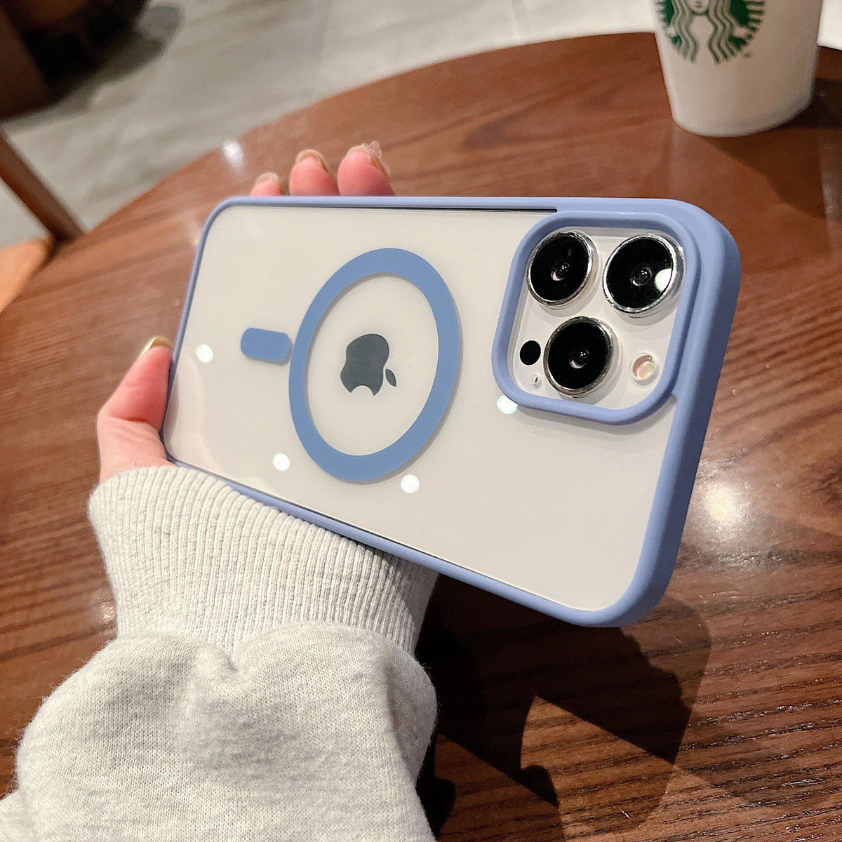 Transparent MagSafe iPhone Case – Colorful, iPhone X to 15 Series