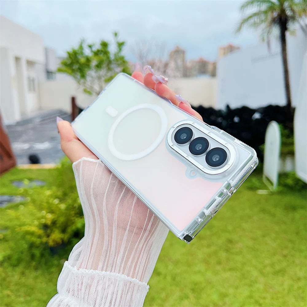 MagSafe Magnetic Clear Case for Samsung Galaxy Z Fold 7 / 6
