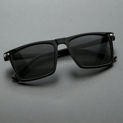 Square Sunglasses – Vintage Mirror Lens Unisex Driving Shades
