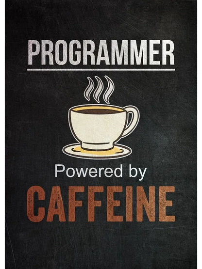 Funny Programmer Quote Wall Art Print – Linux Clouds Poster