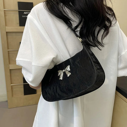 Sweet Fresh Small Bow Handbag