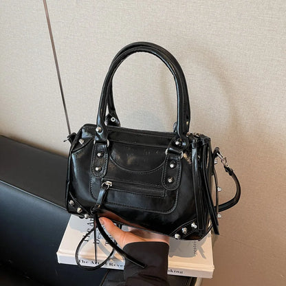 High-Quality Textured Women's Handbags Fashionable Versatile
