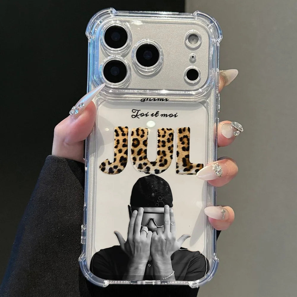 Jul Rapper Clear iPhone Case – iPhone 11 to 17 Series