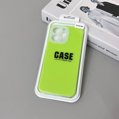 Liquid Silicone iPhone Case with Camera Protection | iPhone 11–16