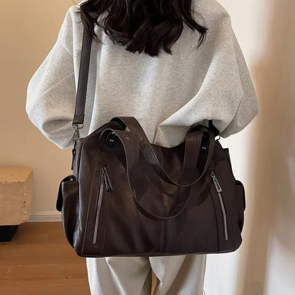 Soft Interior Compartment Shoulder Bags