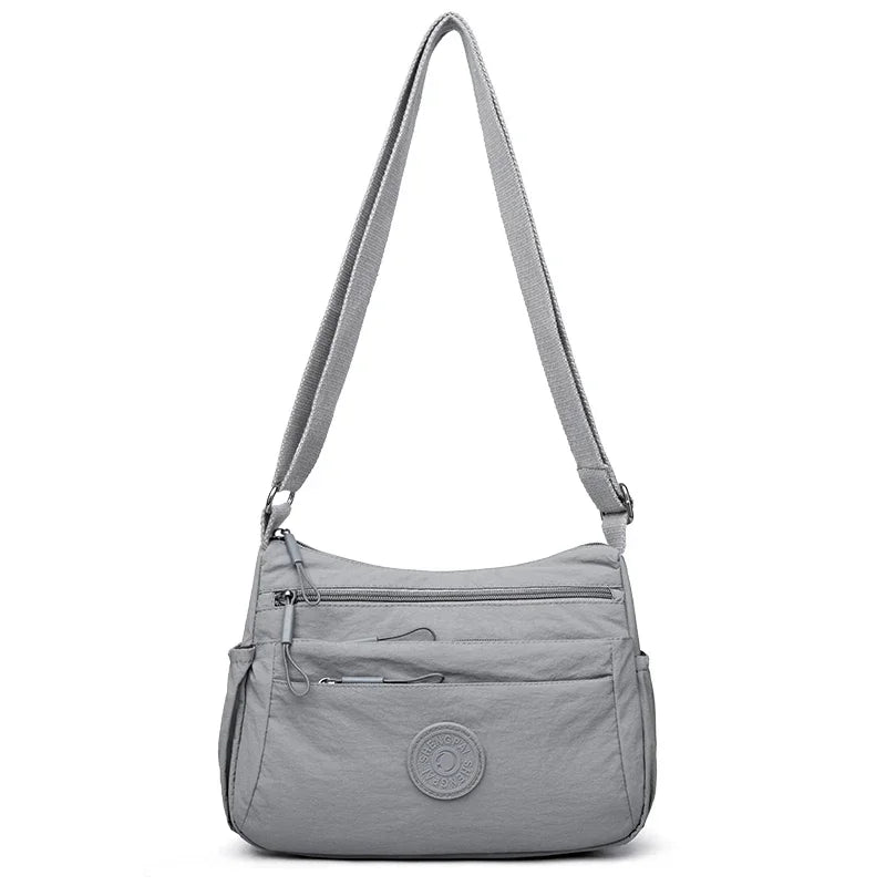Multi-layer Casual Light Weight Shoulder Crossbody Bags