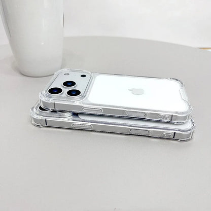 Clear Airbag Shockproof iPhone Case – iPhone 7 to 17 Series