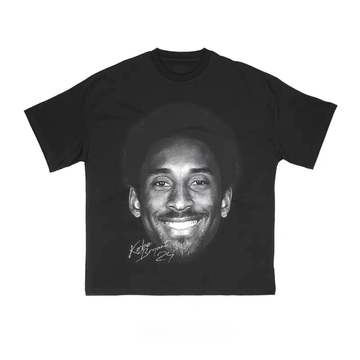 Kobe Bryant Graphic Print Oversized T-Shirt