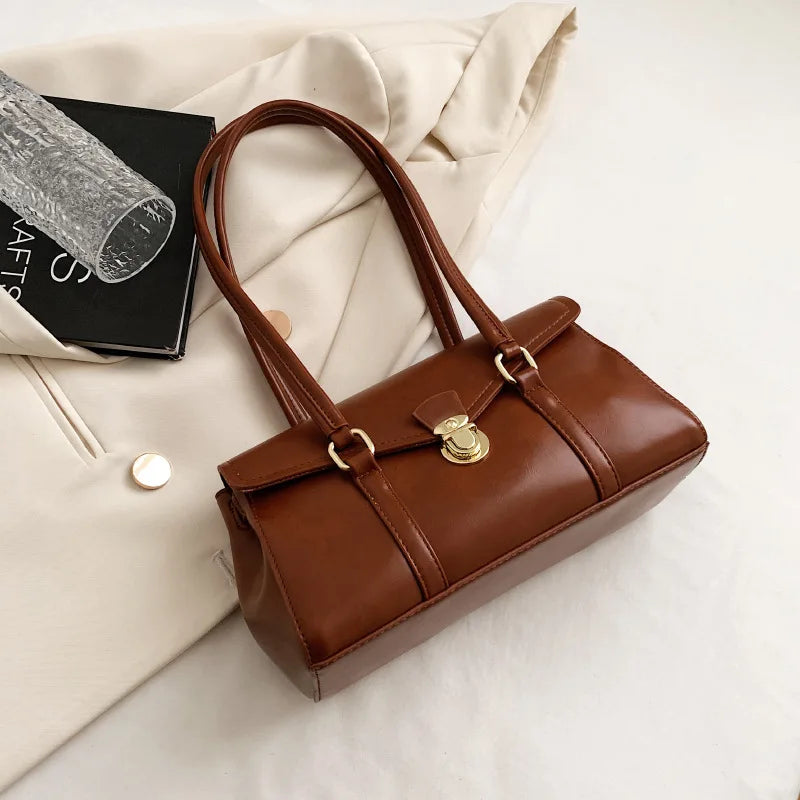 England Style Retro Shoulder Bags High-Grade Sense