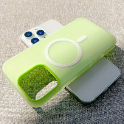 MagSafe iPhone Case – Candy Color 2-in-1 Magnetic Cover