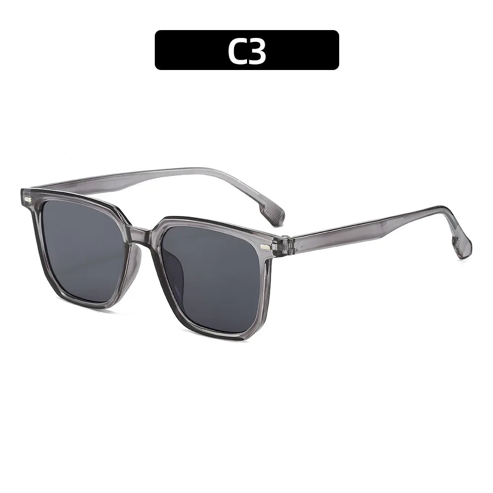 Retro Square Sunglasses – Classic Unisex Shades for Women & Men
