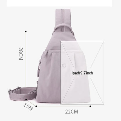 Waterproof Sling Crossbody Bag Women Multi-Functional Backpack