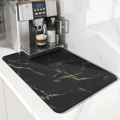 Coffee Machine Mat – Absorbent Silicone Countertop Pad