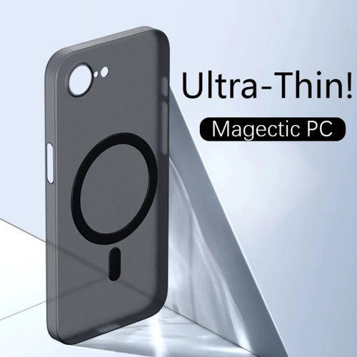 MagSafe Magnetic Frosted iPhone Case – Ultra-Thin PC Cover