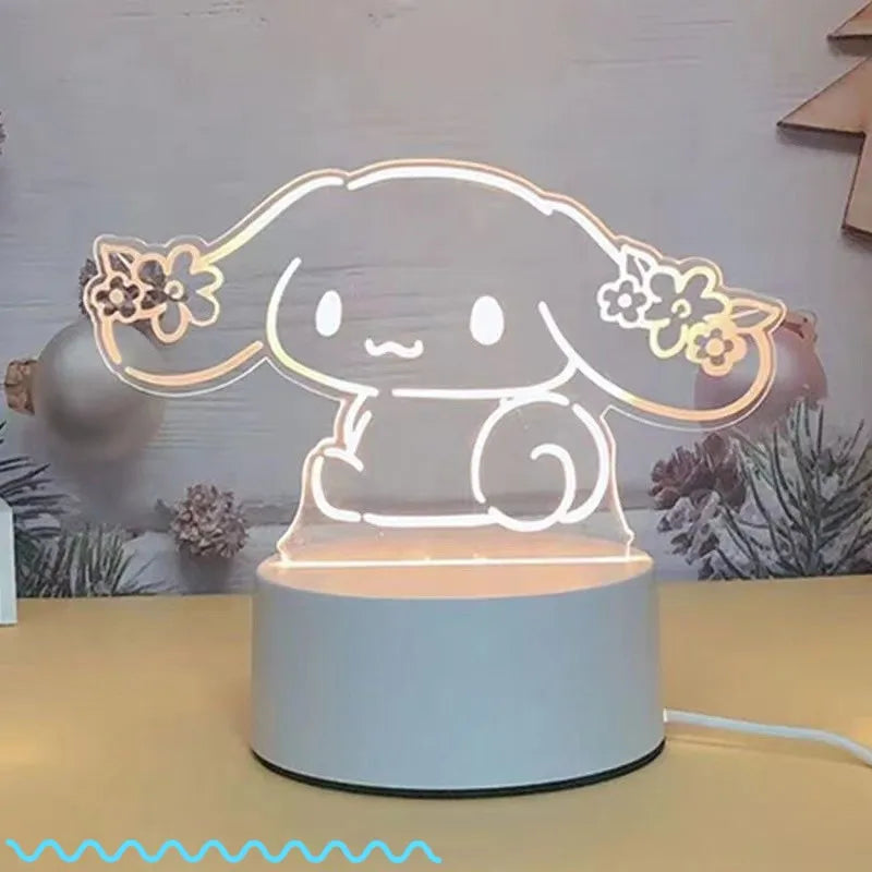 Hello Kitty Cinnamoroll Night Light Gift