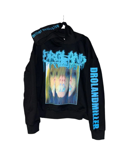 Gothic Graphic Hoodie – Women's Harajuku Punk Streetwear Sweatshirt