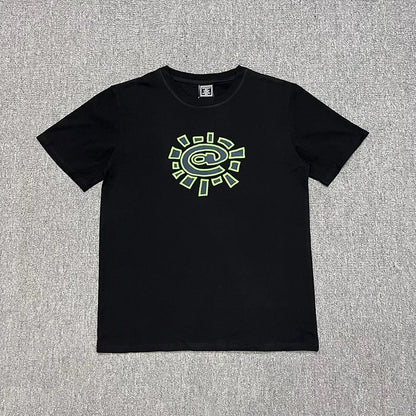 Sun Print Graphic T-Shirt – Casual Cotton Tee for Men & Women