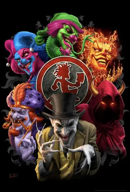 ICP Insane Clown Posse Wall Art Poster – Carnival of Carnage Print