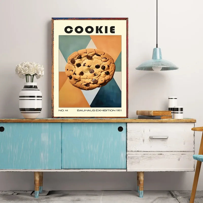 Kitchen Food Canvas Wall Art Poster – Coffee Tea Fruit Prints