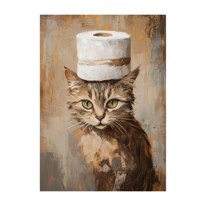 Watercolor Animal Wall Art Poster – Highland Cow, Fox, Cat & More