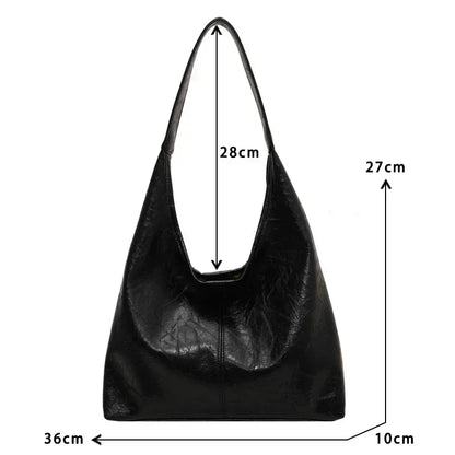 Soft PU Leather Shoulder Bag for Women Wedding Totes
