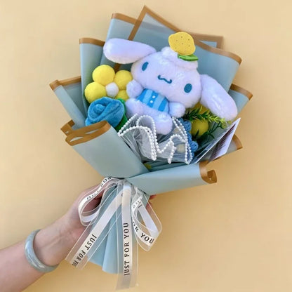 Sanrio Hello Kitty Kuromi Plush Bouquet Gift