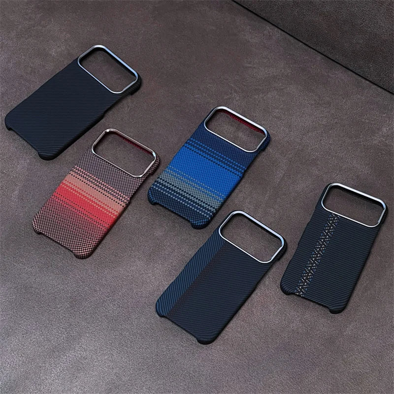 Carbon Fiber MagSafe iPhone Case – Military-Grade Shockproof with Metal Camera Ring