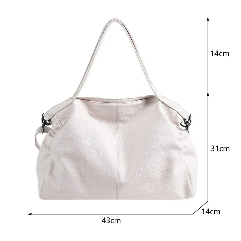 Big Black Shoulder Bags for Women Large Hobo Shopper Bag
