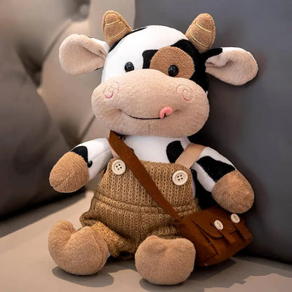 Milk Cow Plush Pillow Soft Stuffed Toy 26cm