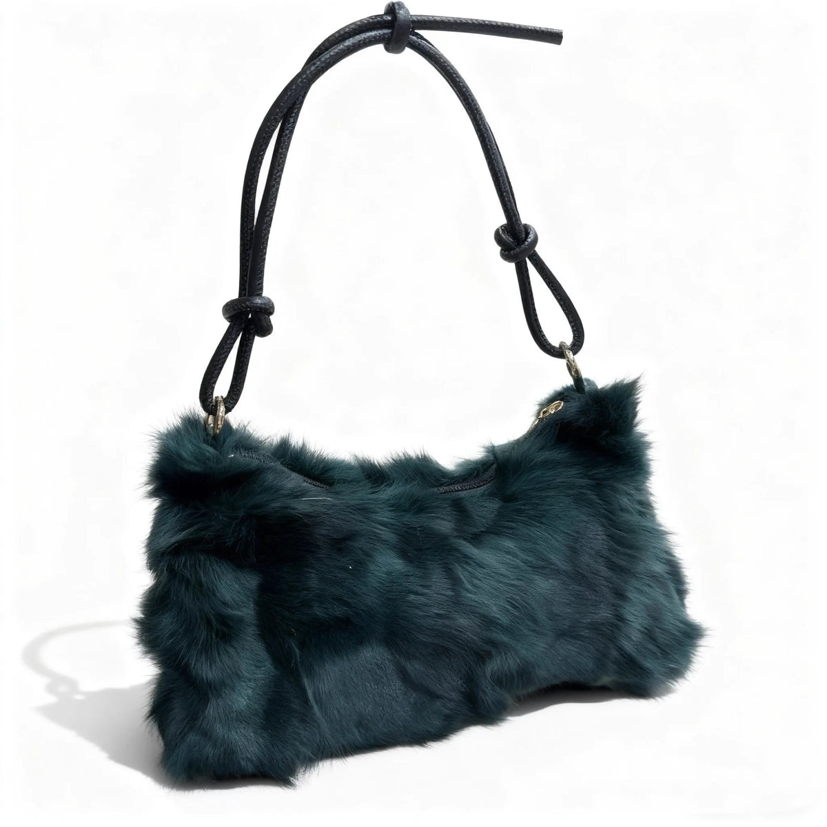 Fluffy Fur Shoulder Bag for Women – Luxury Handbag & Purse