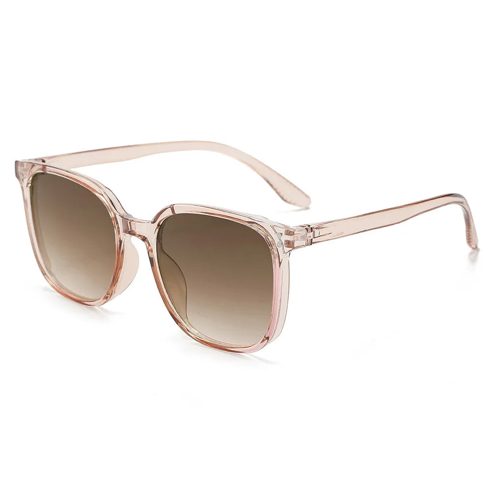 Vintage Square Sunglasses for Women & Men – Oversized Frame