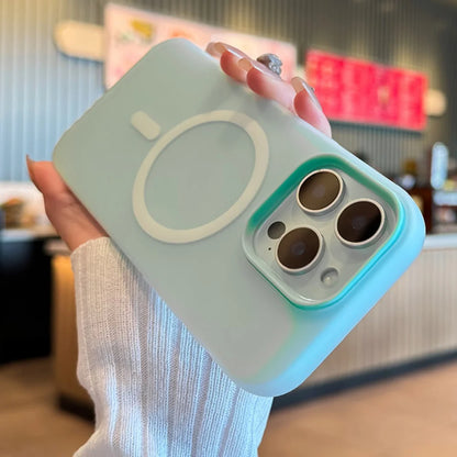 MagSafe iPhone Case – Candy Color 2-in-1 Magnetic Cover