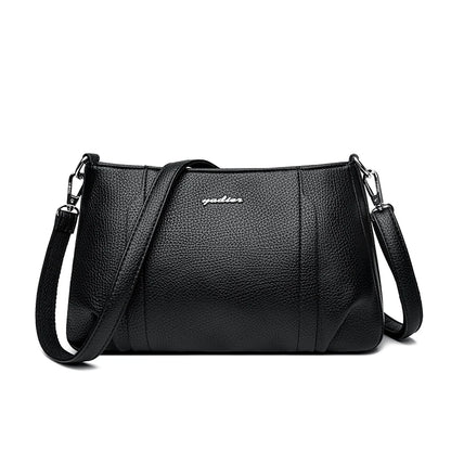 Genuien Brand Top Quality Soft Leather Female Elegant Crossbody Shoulder Bags