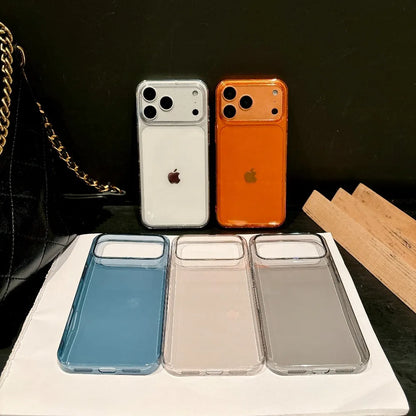 Clear Hard PC Case for iPhone 17 16 15 14 13 Pro Max Ultra Thin