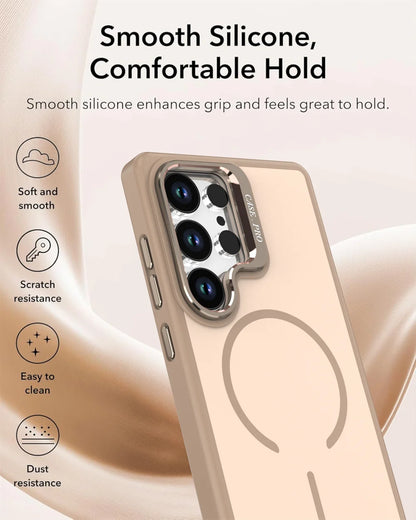 Magnetic Ring Stand Case for Samsung Galaxy – MagSafe Compatible