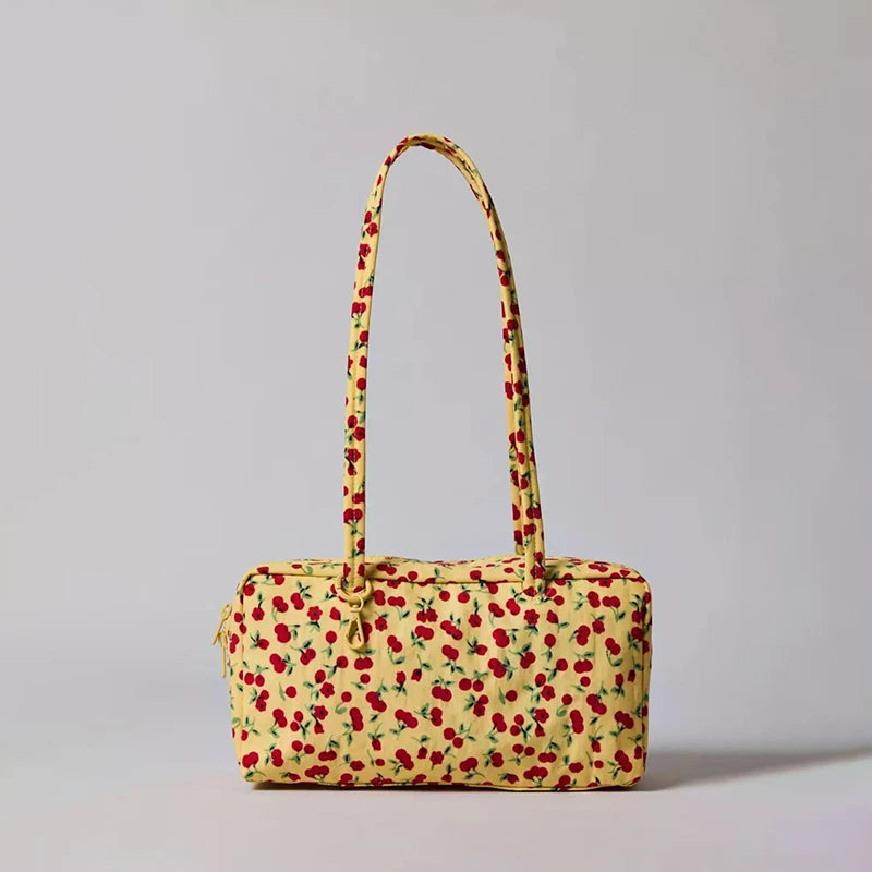Women Eco-friendly Nylon Polka Dot Shoulder Bag