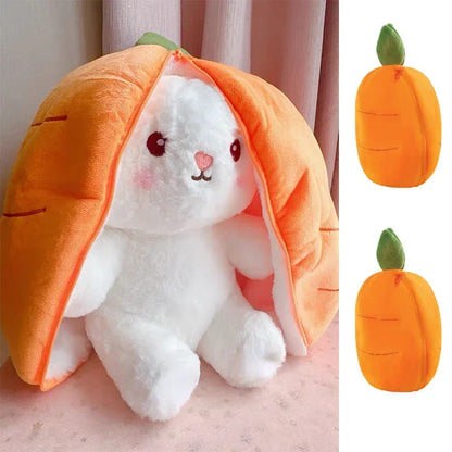 Strawberry Carrot Bunny Plush Toy 25cm