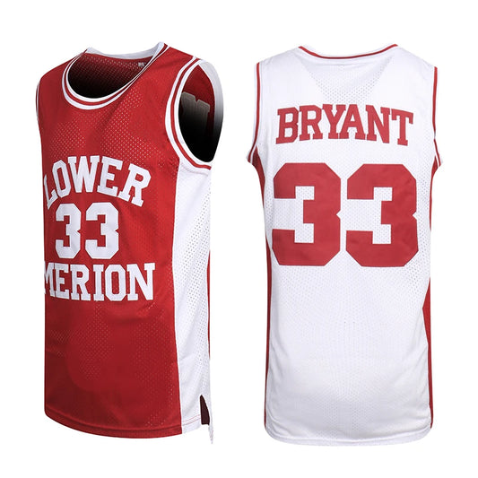 Bryant #33 Lower Merion High School Basketball Jersey