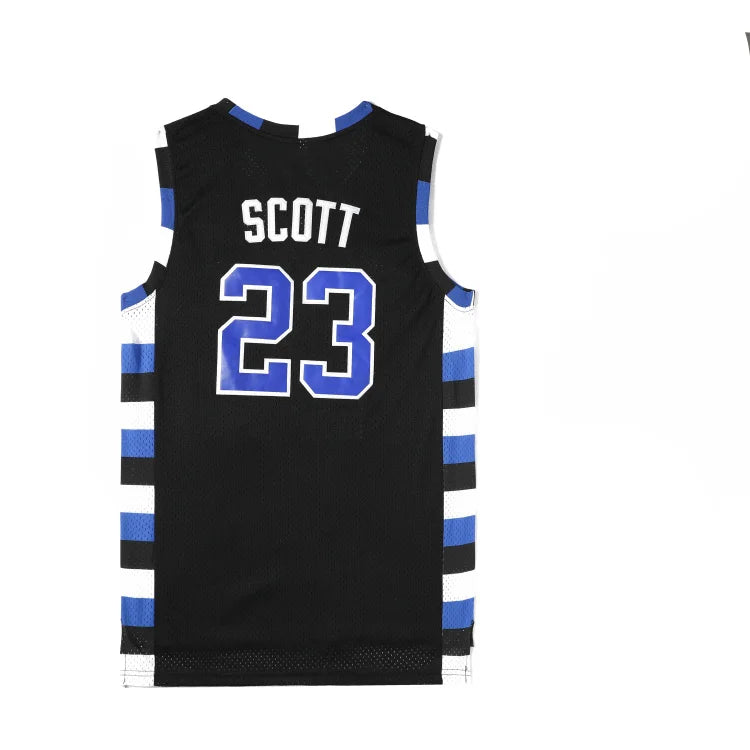 One Tree Hill Ravens #3 Scott Basketball Jersey – Embroidered