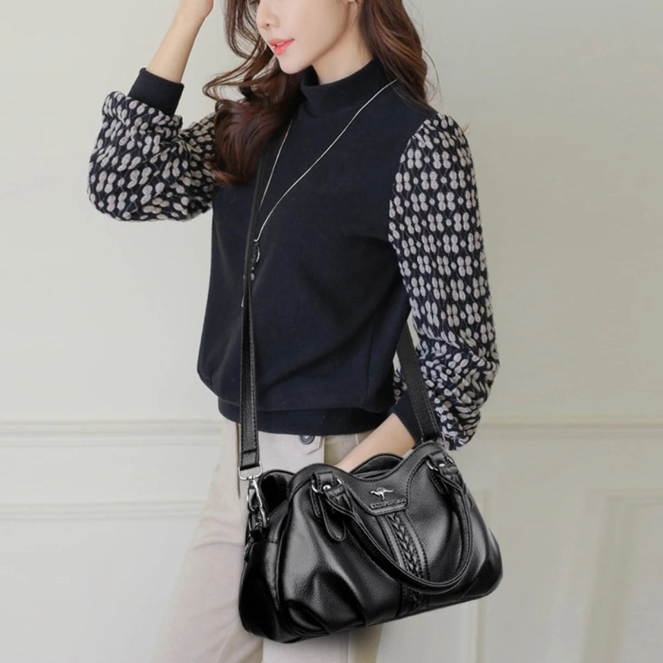 Genuine Brand Top Quality Handbags 3 Layers Luxury