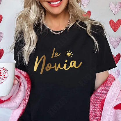 Bachelorette Party T-Shirt – Bride Squad Hen Party Tee