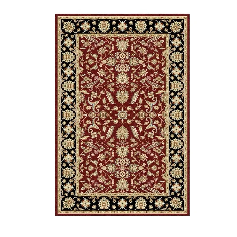 Bohemian Vintage Area Rug – Persian Floral Pattern for Living Room & Bedroom