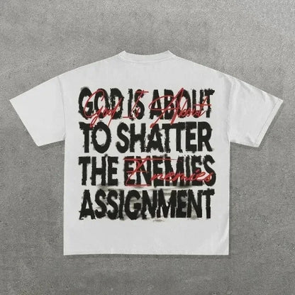 Graphic Streetwear T-Shirt – Y2K Hip Hop Cotton Tee for Men & Women