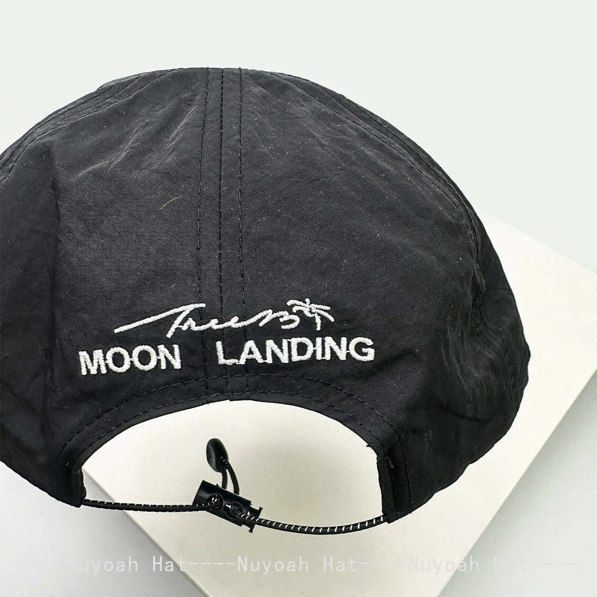 Embroidered Baseball Cap with Drawstring – Quick-Dry Unisex Sun Hat
