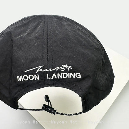 Embroidered Baseball Cap with Drawstring – Quick-Dry Unisex Sun Hat
