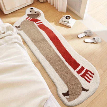 Vikama Soft Shag Carpet Cute Floor Mat Microfiber Shaggy Non Slip Area Rug Living Room Bedroom