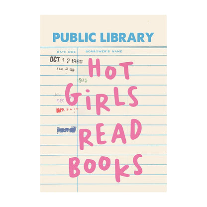 Book Club Wall Art Poster – Retro Reading Print for Book Lovers