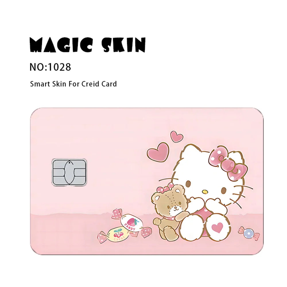 Sanrio Cartoon Bank Card Skin Stickers